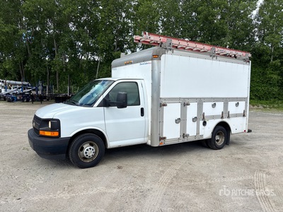 2017 Chevrolet Express 3500 4x2 Enclosed Utility Truck