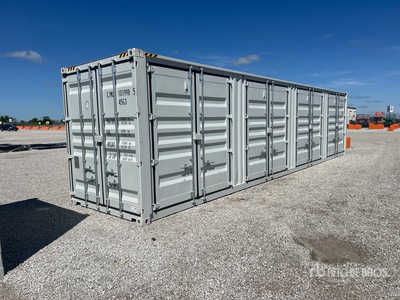 2025 40 ft High Cube Multi-Door Storage Container