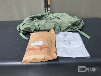 (90) Duffel Bags, (200) Women's Shirts & (74) Pairs of Flight Deck Trousers