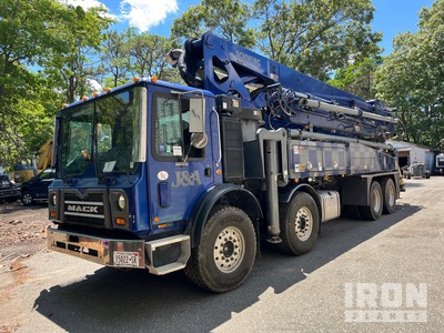 2017 Schwing S43SX 2525H-6 120/85 TC on 2017 Mack MRU613 8x4 Concrete Pump Truck