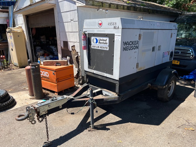 2017 (unverified) Wacker Neuson G-50 38 kW Mobile Generator Set
