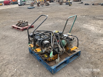 Quantity of (5) Vibromax VMF90 Vibratory Plate Compactor
