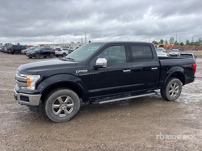 2019 Ford F-150 Lariat 4x4 Crew Cab Pickup (Inoperable)