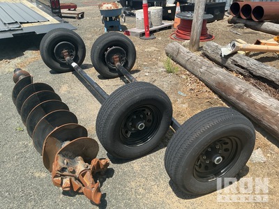 (2) 6000 lb. Axles