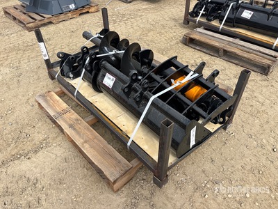 Quantity of (8) 2026 VICSEC VCA-8 Mini Excavator Attachments (Unused)