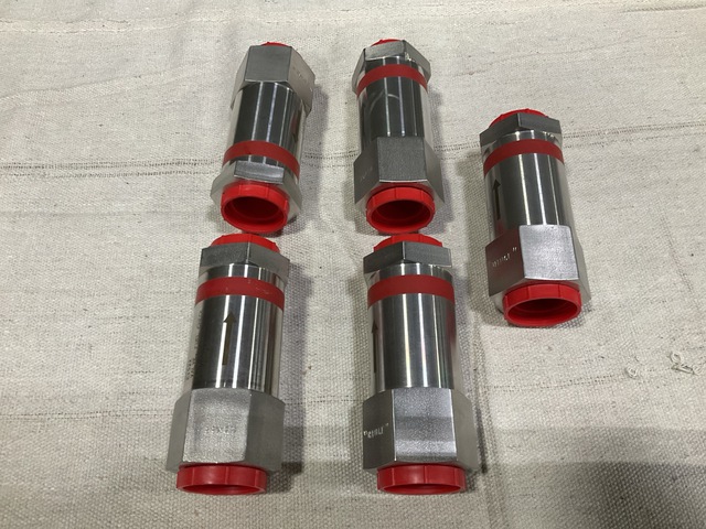 (5) Preece E1522 Check Valves