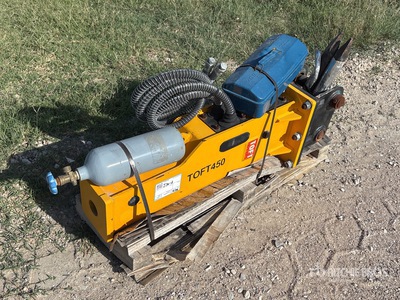 TOFT Mini Hydraulic Breaker - Fits 450 Excavator (Unused)