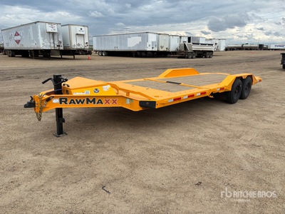 2026 RAWMAXX 22 ft T/A Plataforma Basculante (Unused)