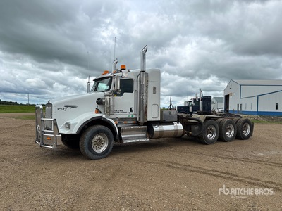 2012 Kenworth T800 8x6 Heavy Haul Cabina con cuccetta per trattore stradale 3 assi