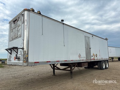 1998 Great Dane 40 ft x 102 in T/A Boiler Semi-remorque fourgon