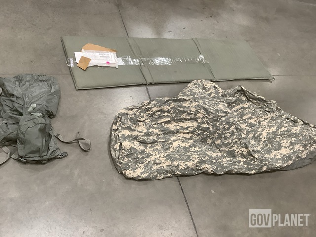 (35) Stuff Sacks, (21) Bivy Covers, (9) Sleeping Mats & Assorted Items