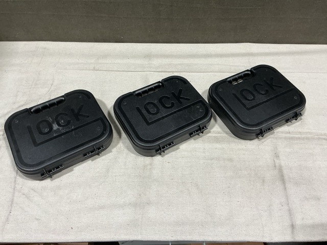 (220) Glock Pistol Storage Cases