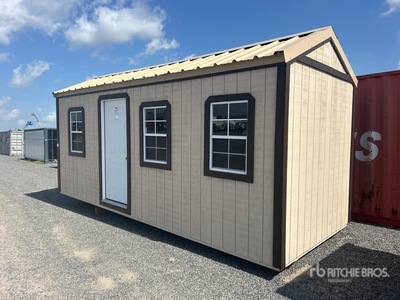 20 ft x 8 ft Skid-Mounted Office Building  هيكل محمول (Unused)