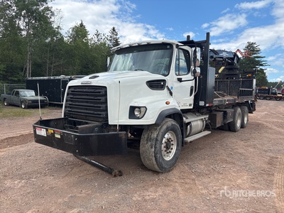 Serco 8500 on 2014 Freightliner 114SD 6x4 Grapple Truck (Inoperable)