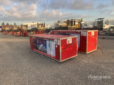 70 ft x 30 ft Double-Truss Heavy Duty Storage Building Struttura mobile
