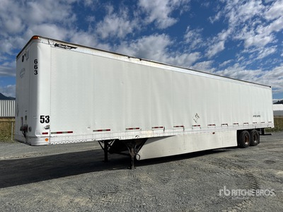 2012 Great Dane 53 ft x 102 in T/A Van Trailer