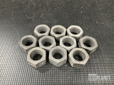 (75) Pon Equipment 2J-3506 Hexagon Plain Nuts