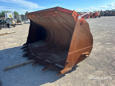 Rockland 135 in Wheel Loader Bucket - Fits Hitachi ZW370-6