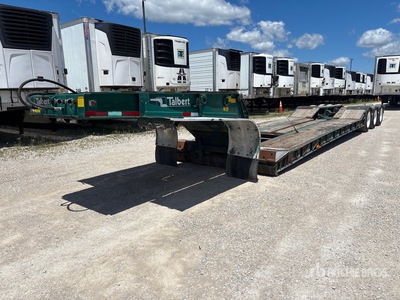 1997 Talbert TD4W-40-HPG-1-T1 Tri/A Removable Gooseneck Low Loader