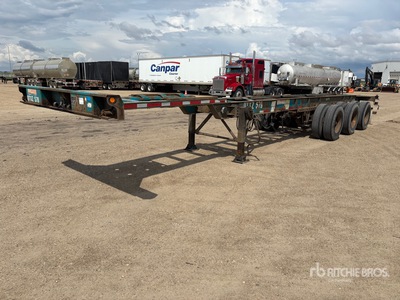 2006 40 ft Tri/A Extendable Rimorchio portacontainer