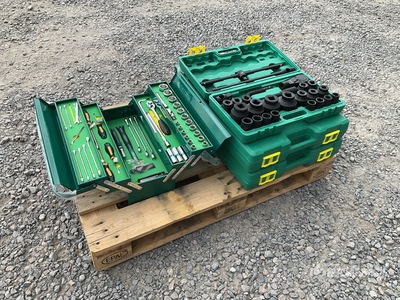 Quantity of (6) 2026 Tstop Lote de Dados, Llaves y Adaptadores (Sin Usar) / Socket Tools Set ハンドツール (Unused)