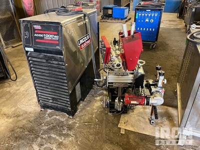 Lincoln Multi-Process Tandem Cruiser Tractor and Power Wave 1000SD SubArc Electric Welder