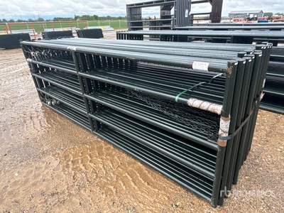 Quantity of (20) 2026 BYT RG1010 12 ft x 4 ft HD Ranch Livestock Gate Divers  (Unused)