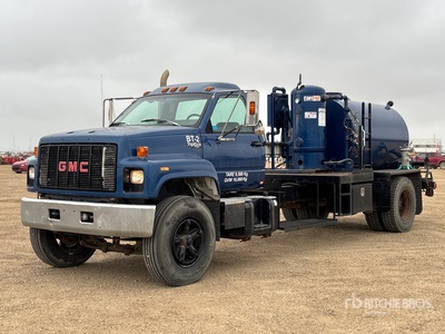 1993 GMC C7 Kodiak 4x2 Sand Blasting Truck وحدة مجموعة الطاقة