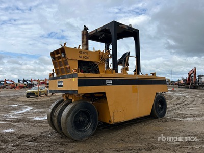 1973 Bros SP6000B 7 Wheel Pneumatic Roller