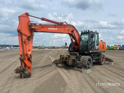 2013 Hitachi ZX190W-3 Wheel Excavator
