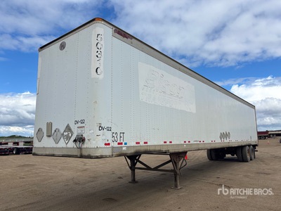 2001 Great Dane 53 ft x 102 in T/A Van Trailer