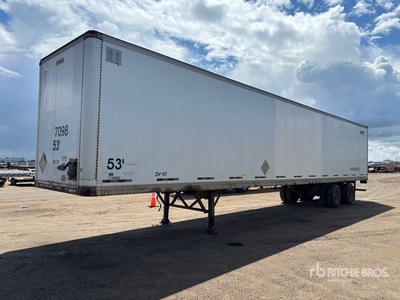 1996 Manac 53 ft x 102 in T/A Van Trailer