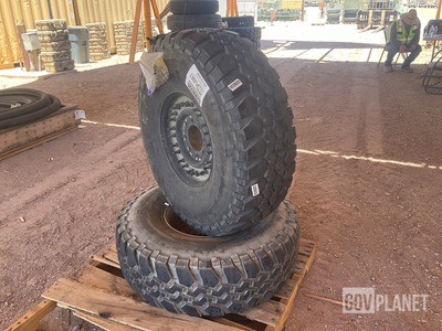 (2) BF Goodrich 37x12.50R16.5LT Tires w/Wheels