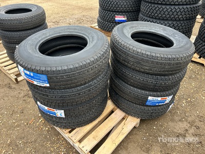 Quantity of (8) Durun ST235/80R16 اطارات المواصلات (Unused)