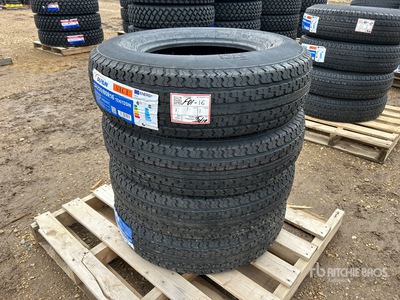 Quantity of (4) Durun ST235/80R16 اطارات المواصلات (Unused)