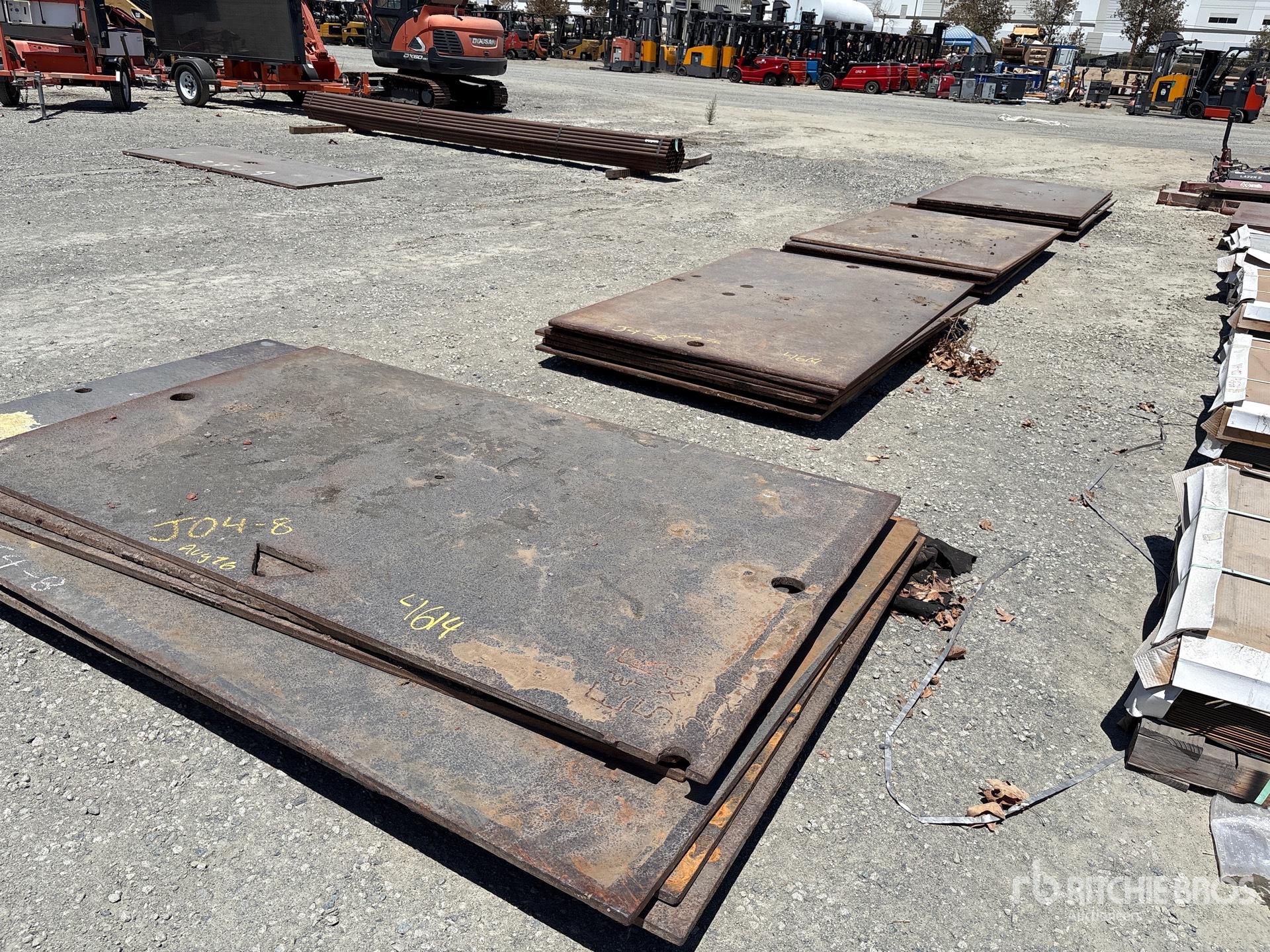 Quantity of (23) 6 ft x 10 ft (1 in Wall) Trench Shield
