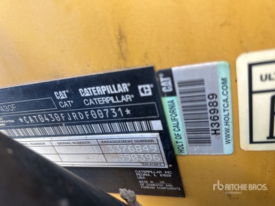 2014 Cat 430F Backhoe Loader
