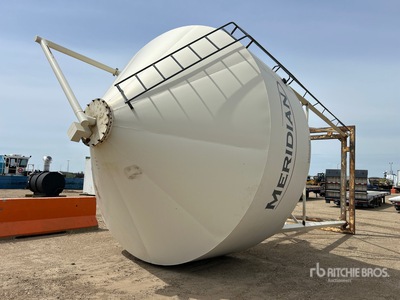 Meridian Smooth Wall Hopper Drive Through Grain Bin