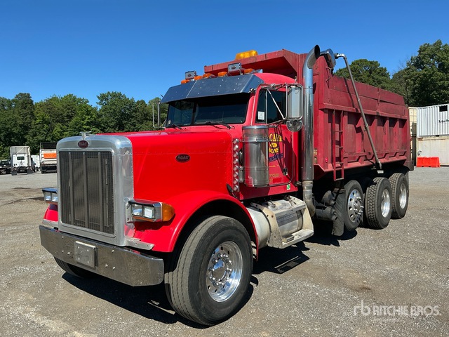 2002 Peterbilt 379 8x4 Tri/A Dump Truck