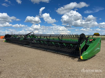 2024 John Deere HD50R 50 ft Hinged Draper Tête de moissonneuse/batteuse