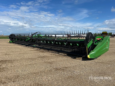 2024 John Deere HD50R 50 ft Hinged Draper Cabezal de cosechadora trilladora