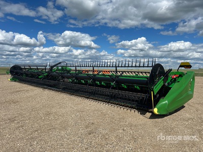 2024 John Deere HD50R 50 ft Hinged Draper Cabezal de cosechadora trilladora