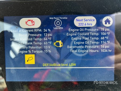 2021 New Holland SP310F 135 ft 4x4 High Clearance Pulvérisateur Automoteur