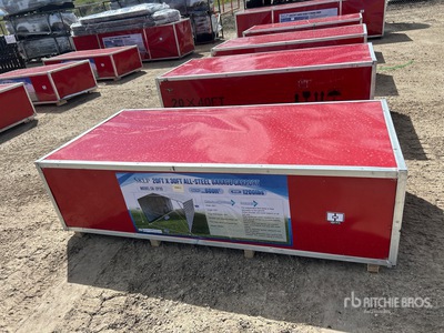 2026 SKLP SK-ZP20 20 ft x 30 ft x 12 ft All-Steel Carport (Unused)