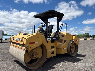 2007 Cat CB-534D XW Double Drum Roller