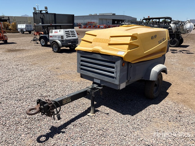 2013 Atlas Copco XAS185JD7PE Mobile Air Compressor