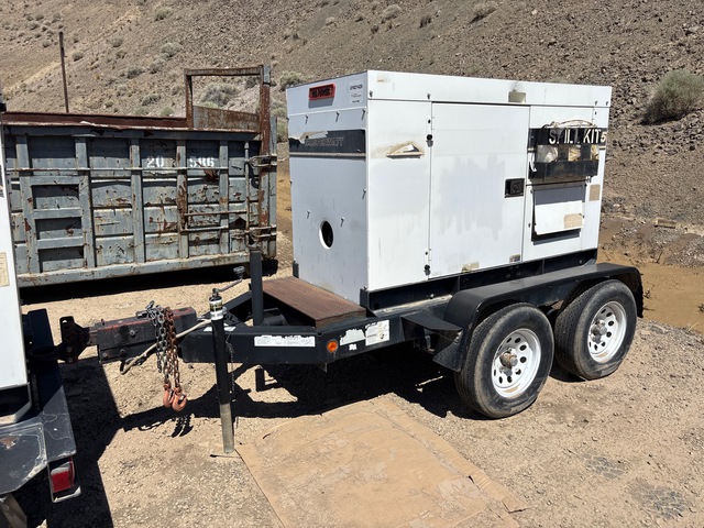 2004 Multiquip 45 KW 26 kW Mobile Generator Set