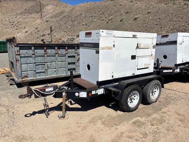2004 Multiquip 45 KW 26 kW Mobile Generator Set