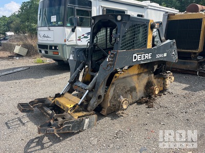 2019 John Deere 324G Ładowarka o sterowaniu burtowym (Inoperable)