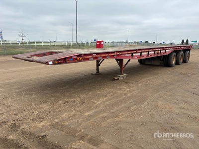 1993 47 ft Tri/A Flatbed Oilfield Trailer